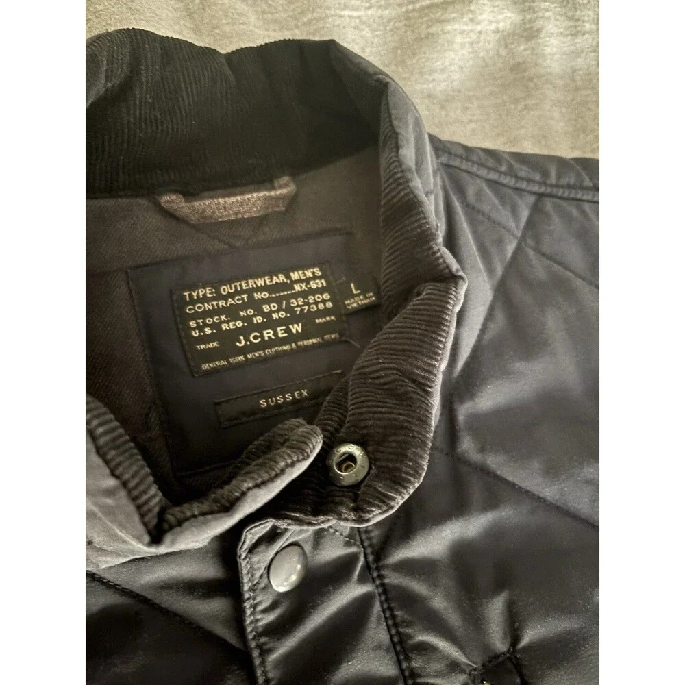 J. Crew Sussex Quilted Jacket